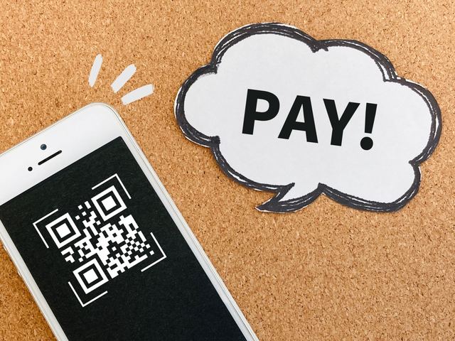 スマートフォンでのお支払いのイメージ