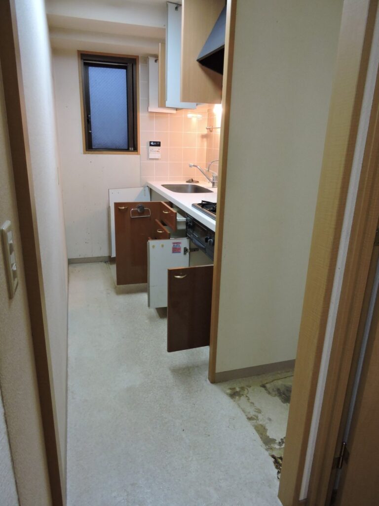 杉並区西荻北 2DK 不用品回収の作業後（3）